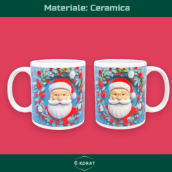 Tazzone Natalizio - Babbo Natale - 4 ass. - 325 ml