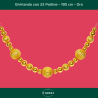 Ghirlanda 23 Palline - 190 cm - Oro