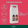 Scatola Bottiglia - 2 Posti - Argento - 8,5x18x38 - HX24N03423