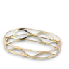 Vassoio Profumi a Specchio Dorato, Vassoio 33 cm Decorativi Tavolo Vet