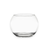 Vaso Boccia in Vetro Trasparente per Composizioni Floreali e Centrotav