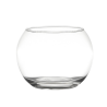 Vaso Boccia in Vetro Trasparente per Composizioni Floreali e Centrotav