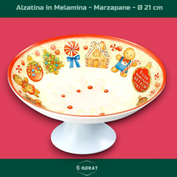 Set Alzatine Natalizie in Melamina Decorata – Collezione Marzapane, 30