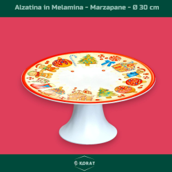 Set Alzatine Natalizie in Melamina Decorata – Collezione Marzapane, 30