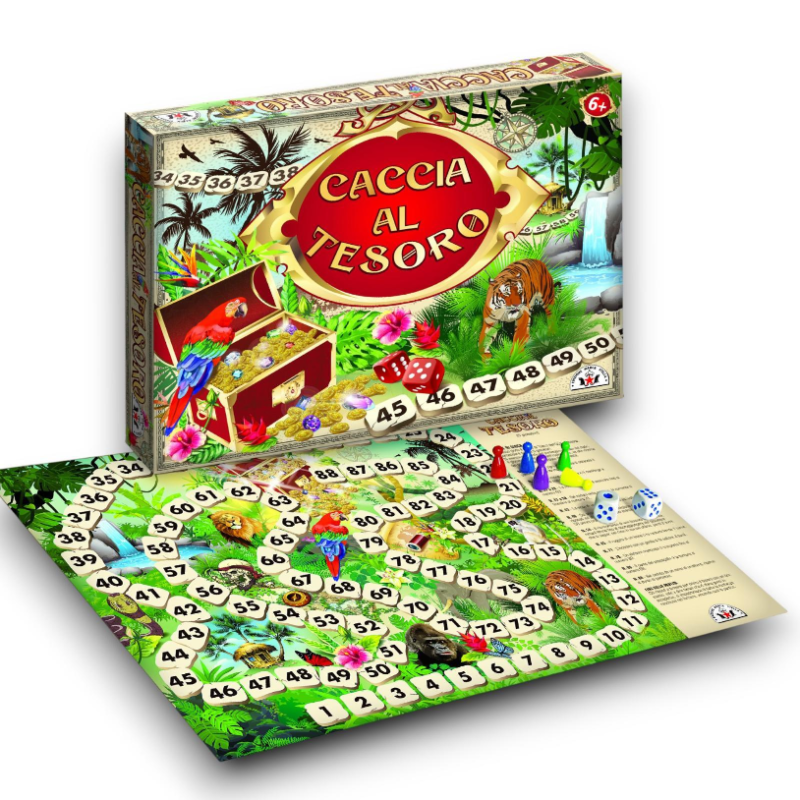 Stella - Gioco in Scatola Caccia al Tesoro - 40x35x5.5 cm