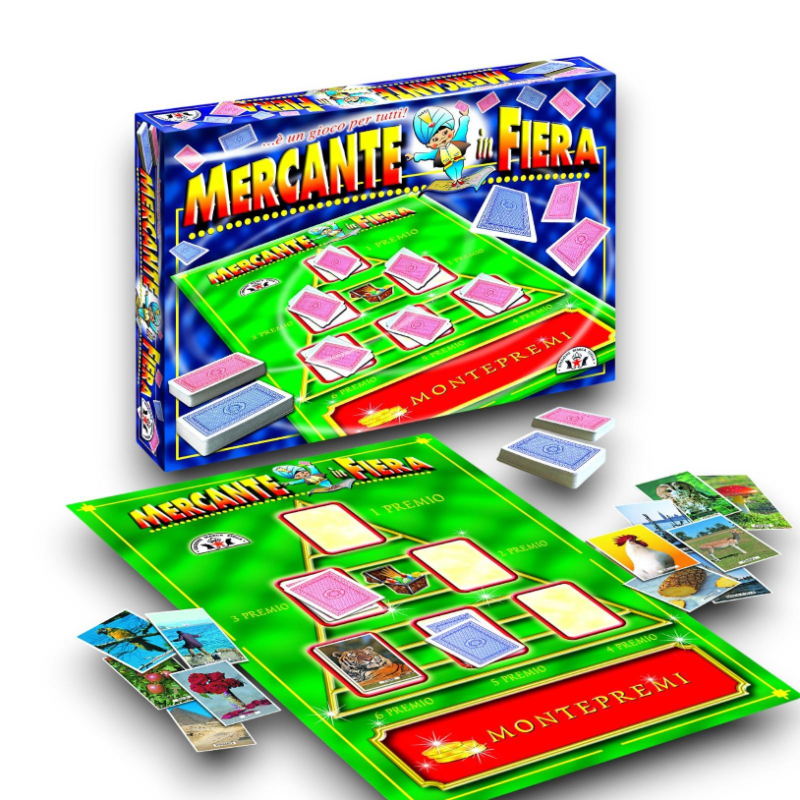 Stella - Gioco in Scatola Il Mercante In Fiera  - 40x35x5.5 cm