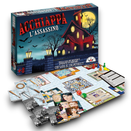 Stella - Gioco in Scatola Acchiappa L'Assassino - 40x35x5.5 cm