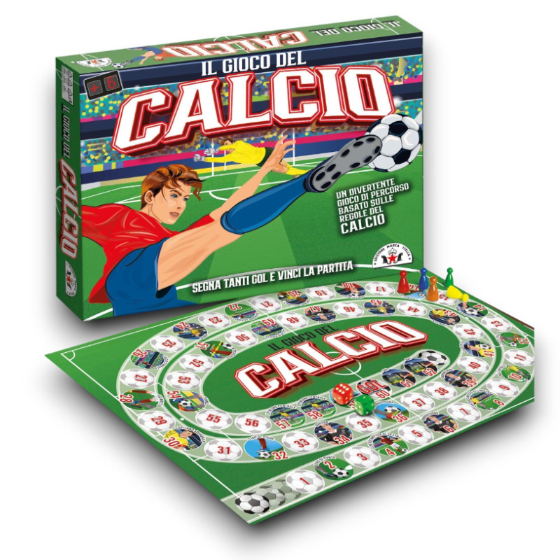 Stella - Gioco in Scatola Gioco del Calcio - 40x35x5.5 cm