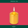 Candele Dorate Premium – Set da 4 per Decorazioni Raffinate