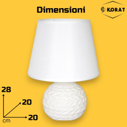 Lume Bombato - Bianco - 3 ass.