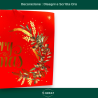 12 Buste Regalo in Carta - Rossa Orizzontale Merry Christmas - 45.5x33