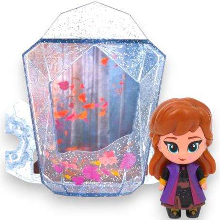 Casetta di Frozen con Personaggio Luminoso - 3D - 6 cm