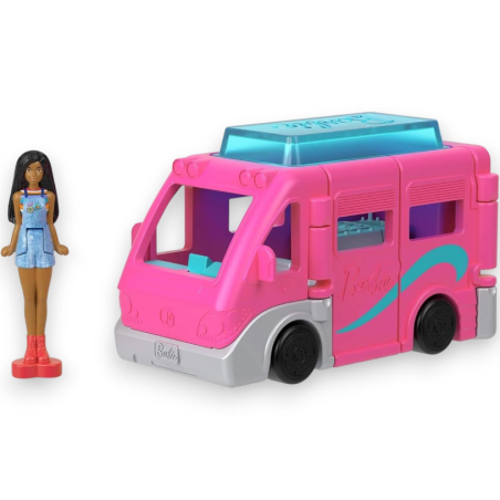 Barbie Mini BarbieLand - Set mini Camper dei Sogni e bambola di barbie