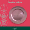 Set 12 Sottopiatti - 33 Cm - Liscio - Rosa Antico