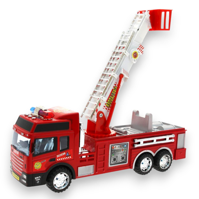 Play City - Camion dei Pompieri Anticendio - a Frizione 
