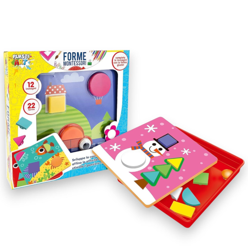 Teorema - Gioco Montessori con Figure Geometrice 
