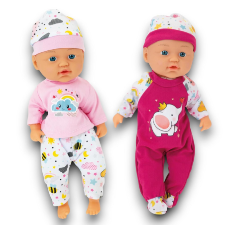 Baby Teo - Bambolotto Prime Parole - 30 cm - 10 Suoni Diversi