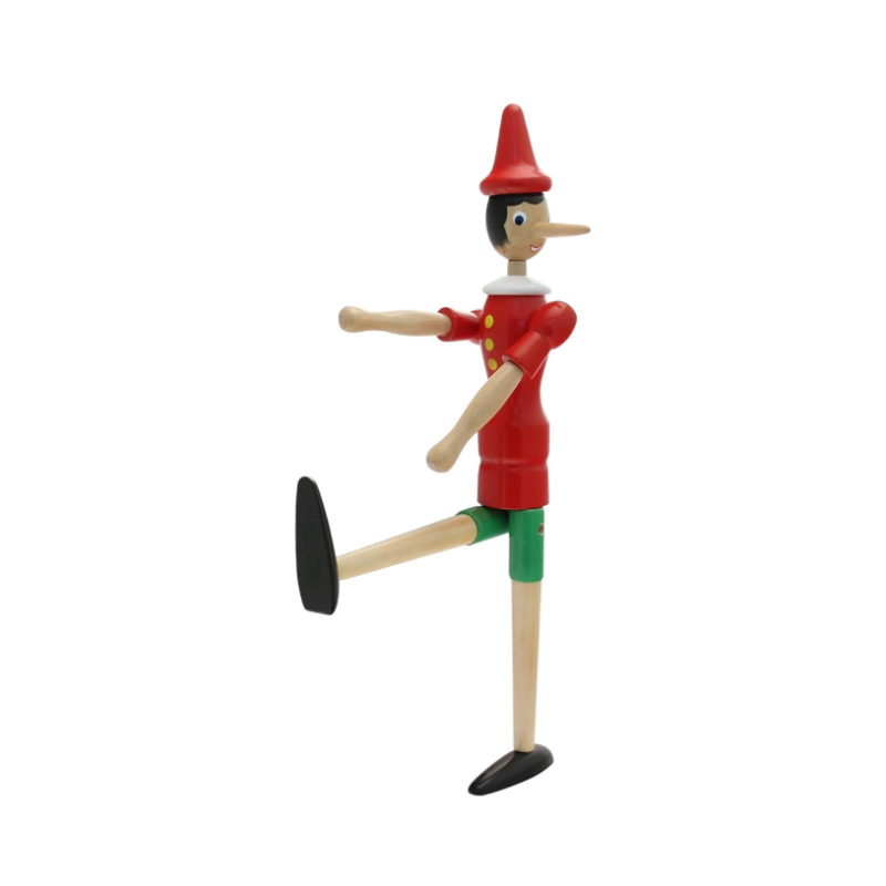 Fatto di Legno - Pinocchio in Legno - 50 cm