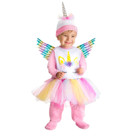 Pegasus - Piccola Unicorno Arcobaleno - Neonati - 7/9 Mesi