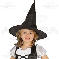 Cappello Nero Befana Strega Bambina
