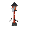 Halloween - Lampione in Legno con Luci - 2 Modelli Diversi - 50x12.5x1