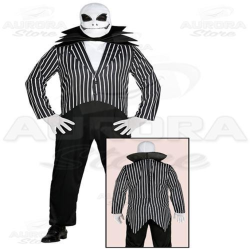 Costume Vestito Mr Jack Scheletro 