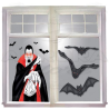 Vetrofania Halloween Vampiro/Pipistrello 