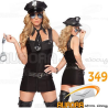 COSTUME SEXY POLIZIOTTA COD. 349