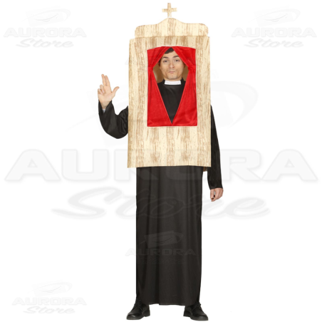 Costume Vestito Prete + Confessionale