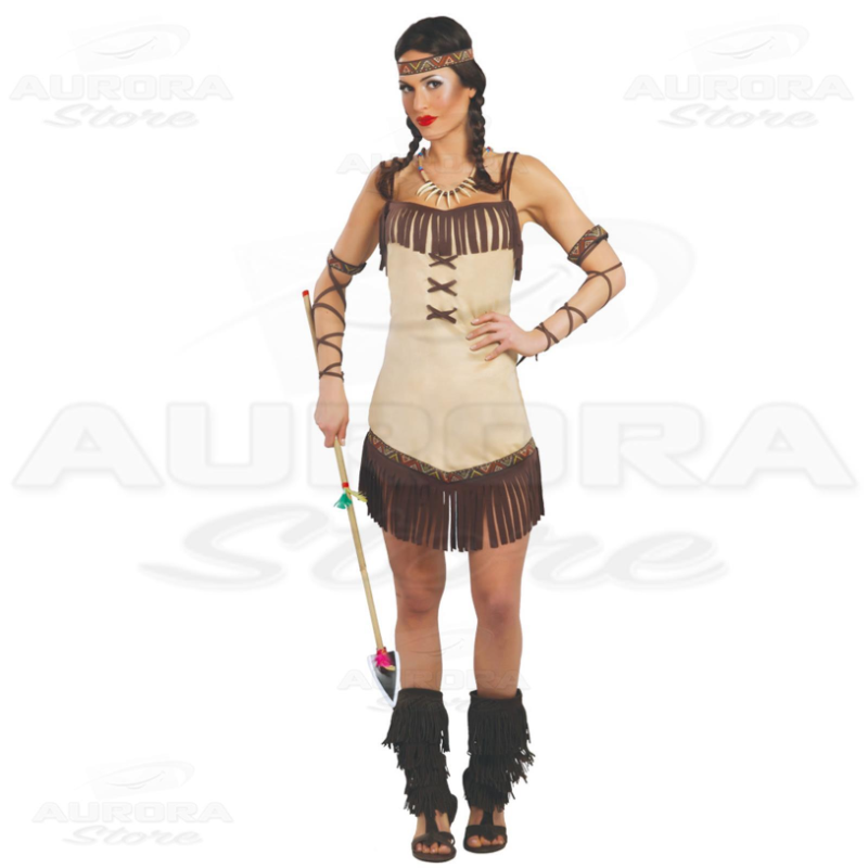 Costume Vestito Indiana Donna