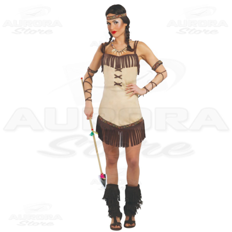Costume Vestito Indiana Donna