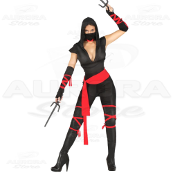 Costume Vestito Donna Ninja