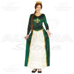 Costume Vestito Regina Medievale