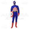 Costume Vestito Capitan America Supereroe