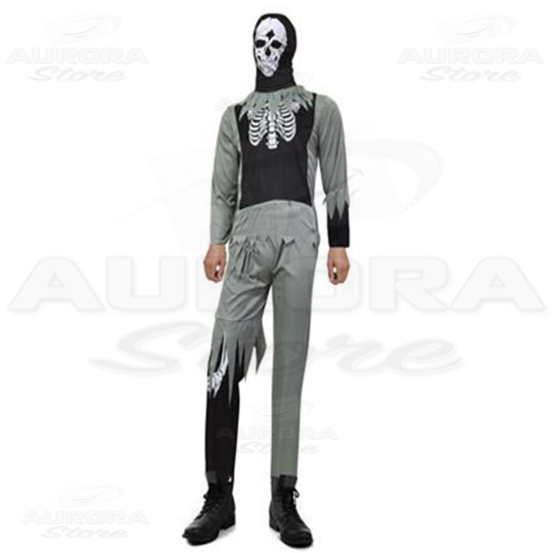 Costume Vestito Scheletro