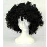Parrucca Uomo Capelli Ricci Nero