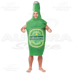 Costume Vestito Bottiglia Birra