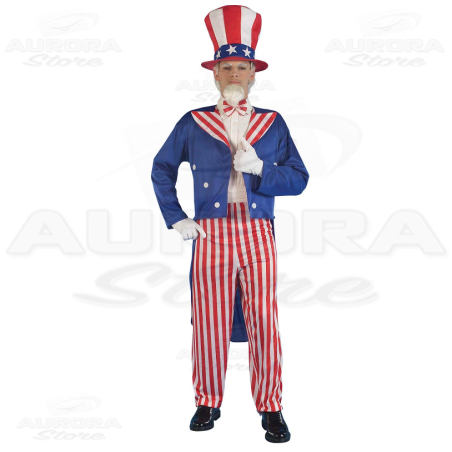 Costume Vestito Zio Sam