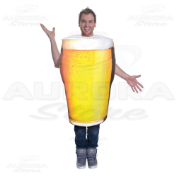 Costume Vestito Boccale Birra