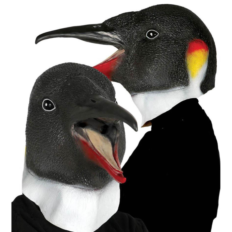 Maschera Testa Pinguino - 100% Lattice