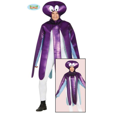 Costume Vestito Carnevale/Halloween - Polpo Piovra