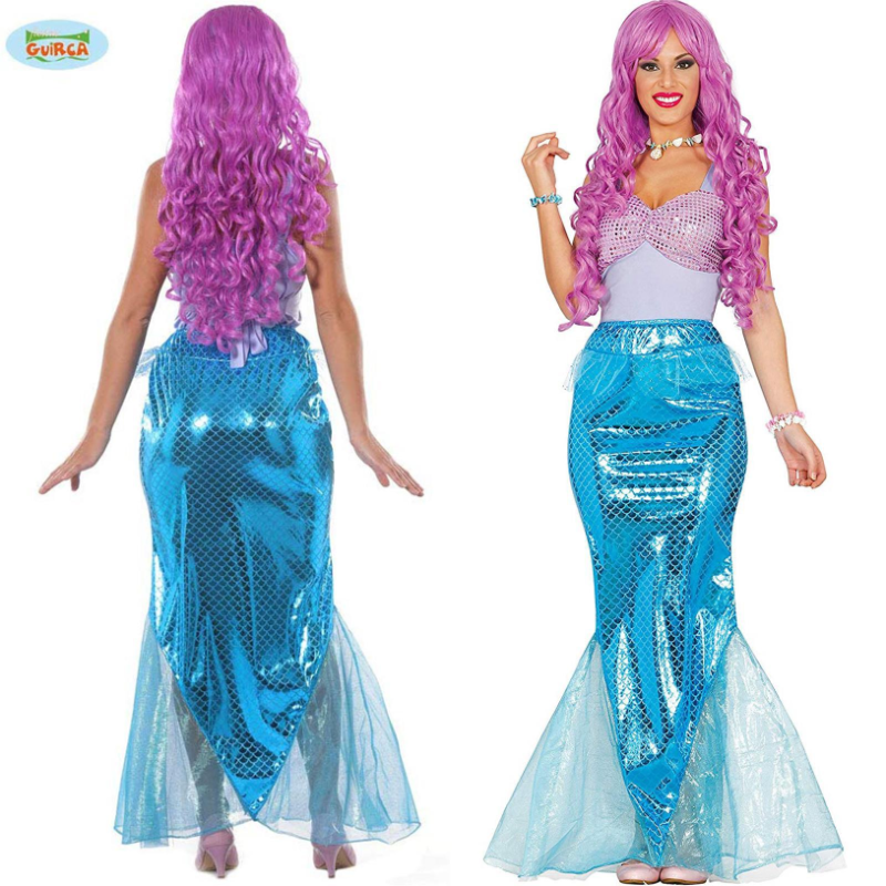 Costume Vestito Carnevale/Halloween - Sirenetta Mermaid Ariel 