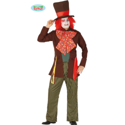 Costume Vestito Carnevale/Halloween - Cappellaio Matto Alice Wonderlan