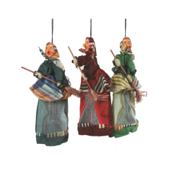 Pupazzo Befana da Appendere con appendino 36 cm