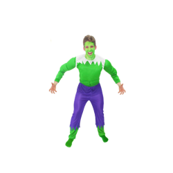 Vestito Uomo Verde Con Muscoli