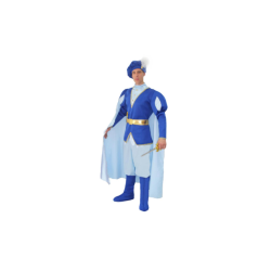 Costume da uomo Principe azzurro taglia M