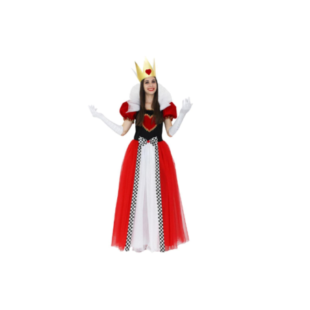 Costume da donna Regina di cuori varie taglie