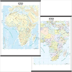 Cartina geografica Africa 1:10.000.000