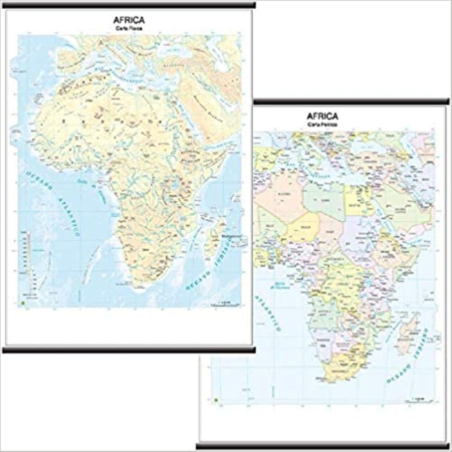 Cartina geografica Africa 1:10.000.000