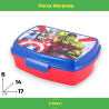 Uovo Sorpresa Pasqua Avengers Bambini con Set Pappa 7 Pezzi in Melamin